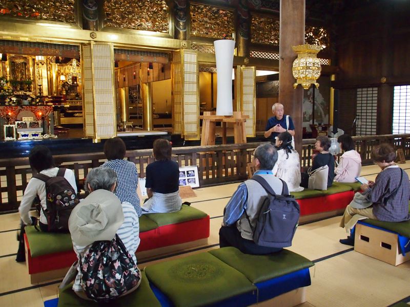 勝興寺本堂見学